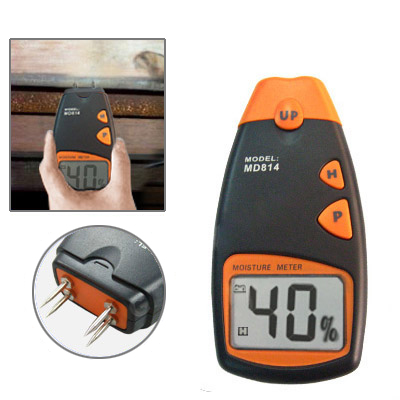 Digital Wood Moisture Meter Tester 4 Pins with LCD - Click Image to Close